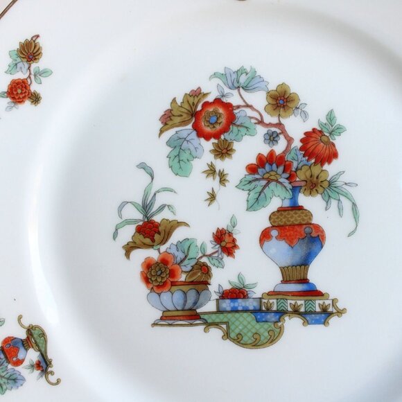 Vintage 1930s Plate, Bohemia Czechoslovakia 7" Bread or Luncheon Plate - Picture 9 of 10